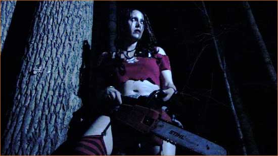 Chainsaw Sally DVD She is the danger that bumps in the night: Chainsaw Sally (April Monique Burril).